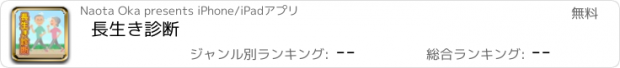 おすすめアプリ 長生き診断