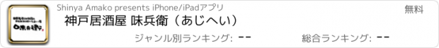 おすすめアプリ 神戸居酒屋 味兵衛（あじへい）