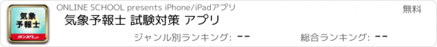 おすすめアプリ 気象予報士 試験対策 アプリ