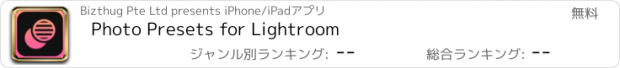 おすすめアプリ Photo Presets for Lightroom