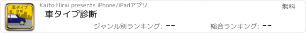 おすすめアプリ 車タイプ診断