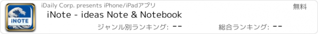 おすすめアプリ iNote - ideas Note & Notebook