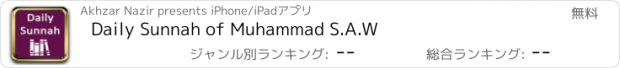 おすすめアプリ Daily Sunnah of Muhammad S.A.W