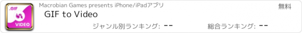 おすすめアプリ GIF to Video