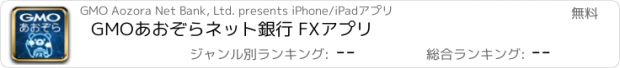 おすすめアプリ GMOあおぞらネット銀行 FXアプリ