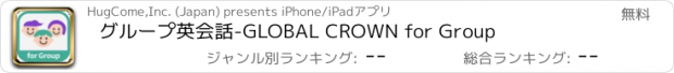 おすすめアプリ グループ英会話-GLOBAL CROWN for Group