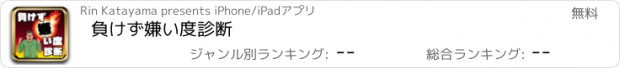 おすすめアプリ 負けず嫌い度診断