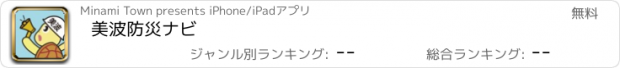 おすすめアプリ 美波防災ナビ