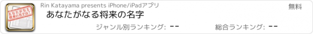 おすすめアプリ あなたがなる将来の名字