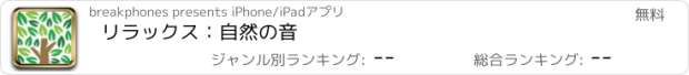 おすすめアプリ リラックス：自然の音