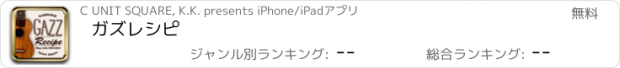 おすすめアプリ ガズレシピ