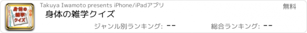 おすすめアプリ 身体の雑学クイズ