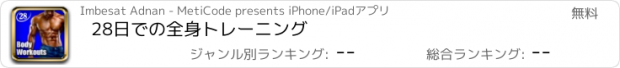 おすすめアプリ 28日での全身トレーニング