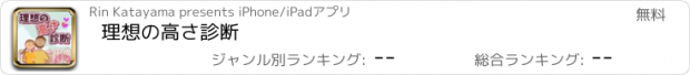 おすすめアプリ 理想の高さ診断