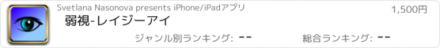 おすすめアプリ 弱視-レイジーアイ