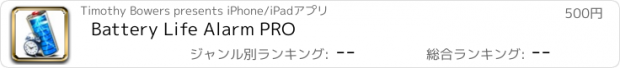 おすすめアプリ Battery Life Alarm PRO