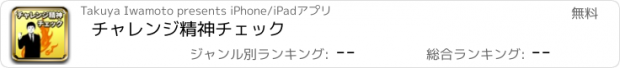 おすすめアプリ チャレンジ精神チェック