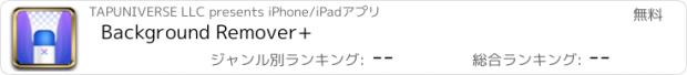 おすすめアプリ Background Remover+