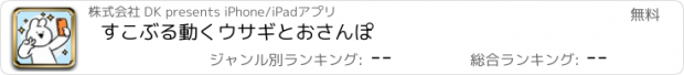 おすすめアプリ すこぶる動くウサギとおさんぽ