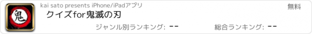 おすすめアプリ クイズfor鬼滅の刃