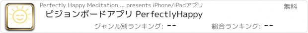 おすすめアプリ ビジョンボードアプリ PerfectlyHappy