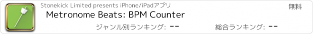 おすすめアプリ Metronome Beats: BPM Counter