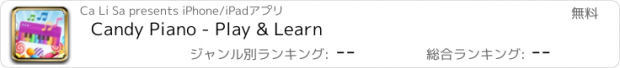 おすすめアプリ Candy Piano - Play & Learn