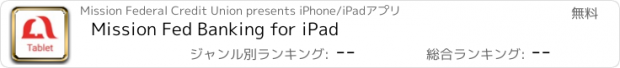 おすすめアプリ Mission Fed Banking for iPad