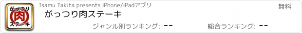 おすすめアプリ がっつり肉ステーキ