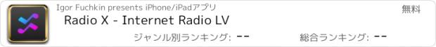 おすすめアプリ Radio X - Internet Radio LV