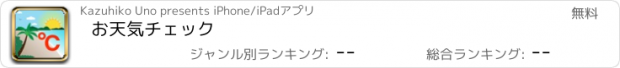 おすすめアプリ お天気チェック