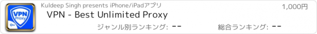 おすすめアプリ VPN - Best Unlimited Proxy