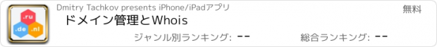 おすすめアプリ ドメイン管理とWhois