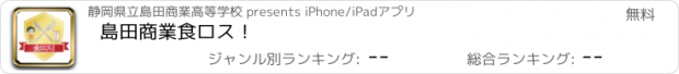 おすすめアプリ 島田商業　食ロス！