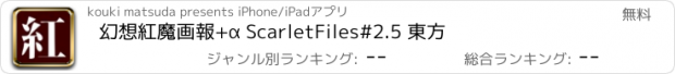 おすすめアプリ 幻想紅魔画報+α ScarletFiles#2.5 東方