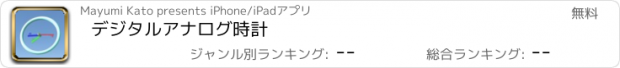 おすすめアプリ デジタルアナログ時計