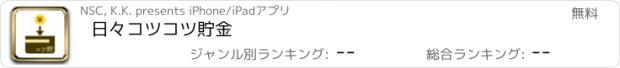 おすすめアプリ 日々コツコツ貯金