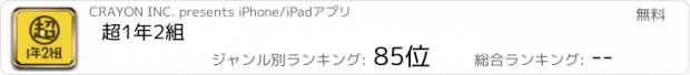 おすすめアプリ 超1年2組