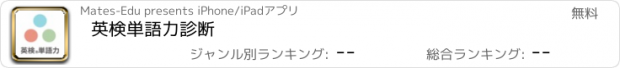 おすすめアプリ 英検単語力診断