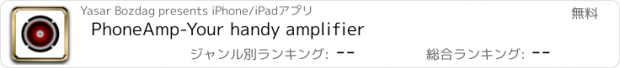 おすすめアプリ PhoneAmp-Your handy amplifier