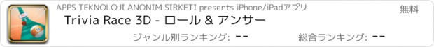 おすすめアプリ Trivia Race 3D - ロール & アンサー