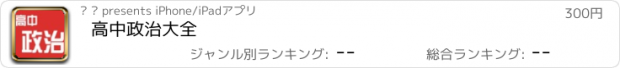 おすすめアプリ 高中政治大全