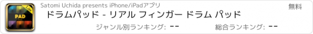 おすすめアプリ ドラムパッド - リアル フィンガー ドラム パッド