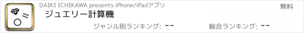 おすすめアプリ ジュエリー計算機