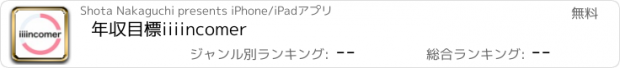 おすすめアプリ 年収目標　iiiincomer