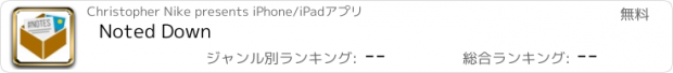 おすすめアプリ Noted Down