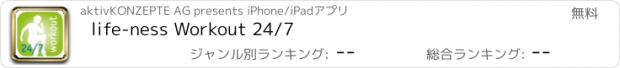 おすすめアプリ life-ness Workout 24/7