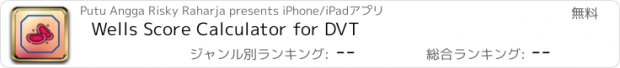 おすすめアプリ Wells Score Calculator for DVT