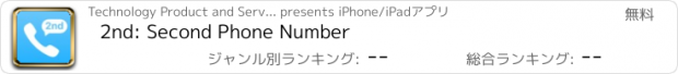 おすすめアプリ 2nd: Second Phone Number