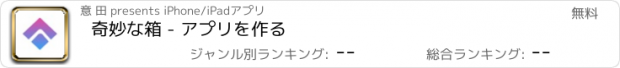 おすすめアプリ 奇妙な箱 - アプリを作る